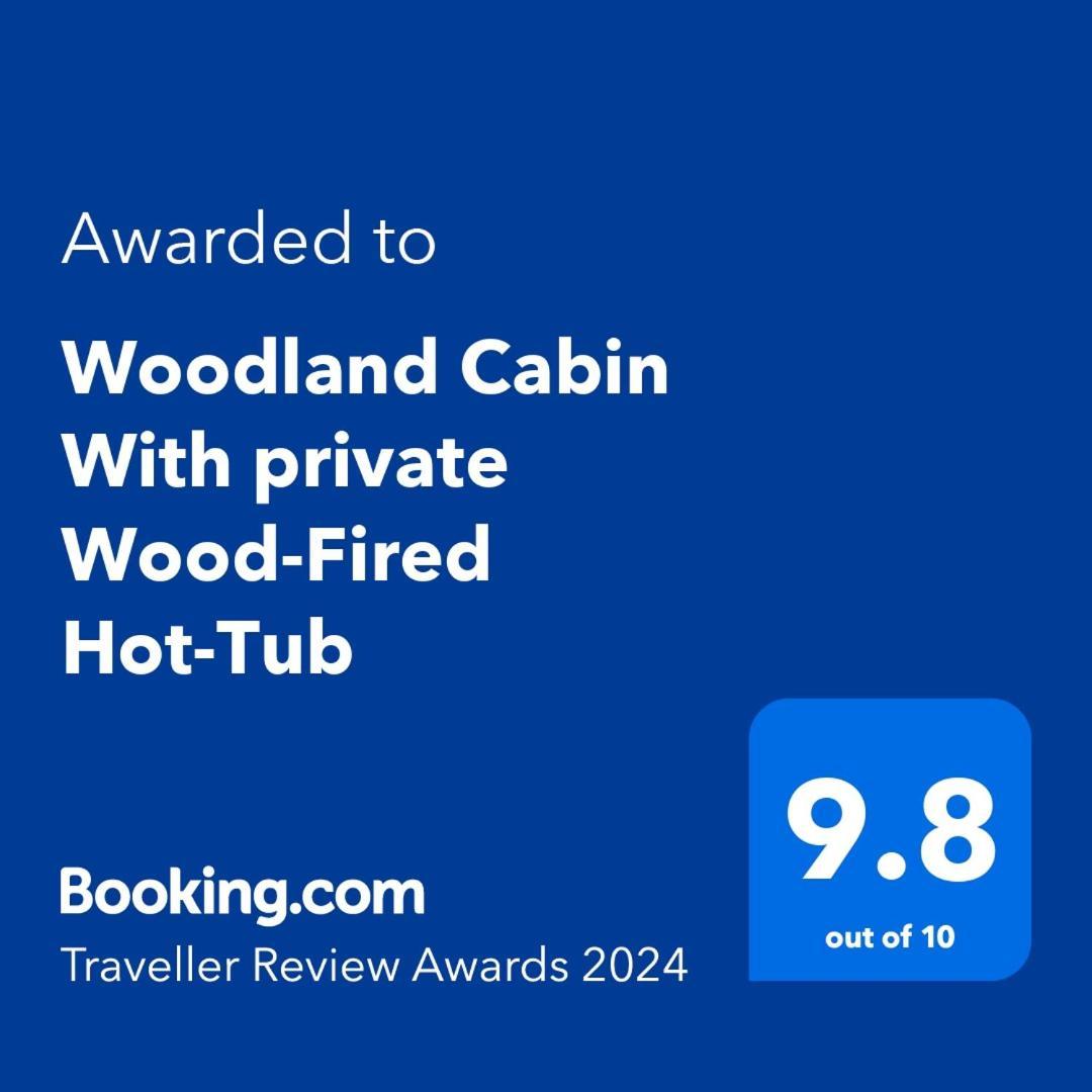 Vila Woodland Cabin With Private Wood-Fired Hot-Tub Farnham  Exteriér fotografie
